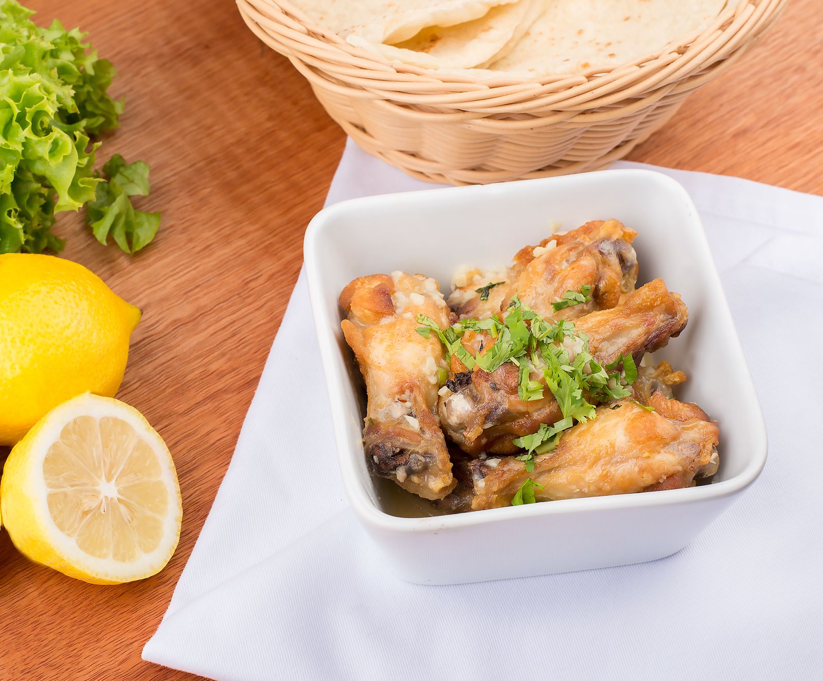 Kameta's Lemon Chicken — chicken with lemon and herbs